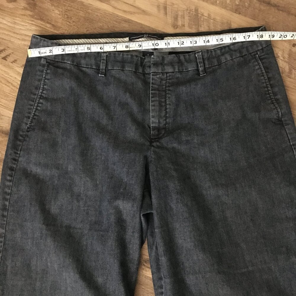 GAP Stretch Denim Regular Trouser Pants Blue Size 16 - Picture 12 of 16